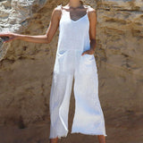 Women Pants Suit Women's Summer Solid Color Sexy Jumpsuit