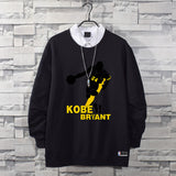 In Memory of Kobe Hoodie Commemorative Kobe round Neck Sweater Winter Fleece-Lined