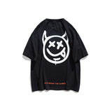 Men Tshirts Men Loose Couple Outfit Summer Half-Sleeve T-shirt Women