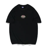 Men T Shirt Summer Casual Tops Men's Clothes Summer Wear Vintage Men's round Neck Short Sleeve Street Casual Cartoon Monster Bear T-shirt