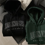 Harvard Sweatshirt Retro Alphabet Printed Hoodie