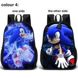 Shadow Backpack Double-Sided Schoolbag Sonic Backpack