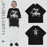 Blackair T Shirt Vintage Black, Short Sleeve Kanye Printed T-shirt