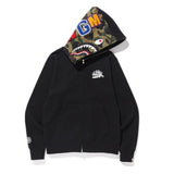 Bape Hoodie Men's Women's Zipper Sweater Jacket