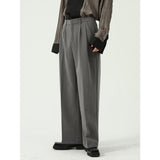 Men Suit Pants  Men's |Loose Drooping Suit Pants