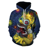 The Simpsons Hoodie 3D Digital Printing Men Hooded Long Sleeve Sweater
