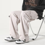 Men Cargo Pants Men's Loose Spring Boys Multi-Pocket Fashion Brand American Sports Casual Pants