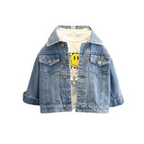 Toddler Boys Jackets Boys' Denim Jacket Spring and Autumn