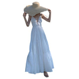 Fairy Dress Bare Back Beach Dress Halter Spaghetti Straps Cake Dress Seaside Vacation Dress