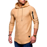Man Tanks Long-Sleeved T-shirt Men's Casual Bottoming Shirt T-shirt
