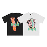 Pop Smoke Vlone King Of New York T Shirt   FIGHTING DEMONS 999 Club