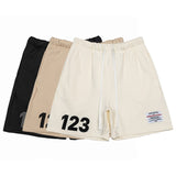 Rrr123 Shorts Three-Dimensional Printing Heavy Shorts Loose