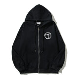 Present Hoodie Embroidered Sweater Couple Loose Hoodie