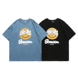 Men T Shirt Summer Casual Tops Men's Clothes Summer Wear Retro Men's round Neck Short Sleeve Casual Loose Cover Eye Short Sleeve T-shirt