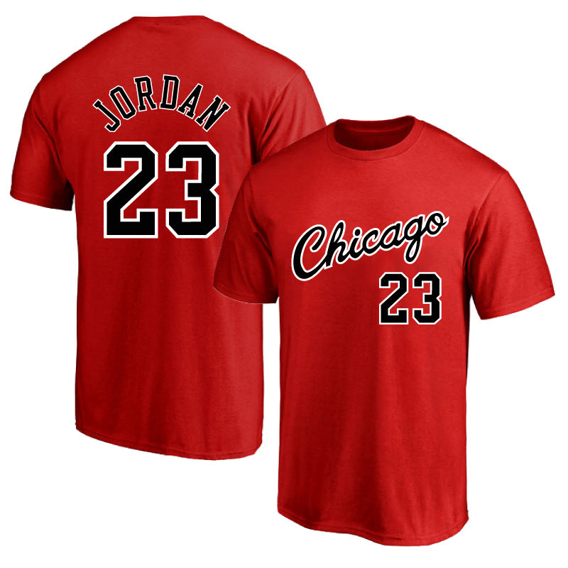 Chicago Bulls T Shirt Training Wear Short Sleeve