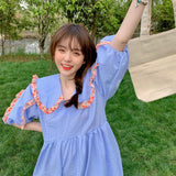 Gothic Lolita Harajuku Style Clothing Cherry Ruffle Puff Sleeve Dress