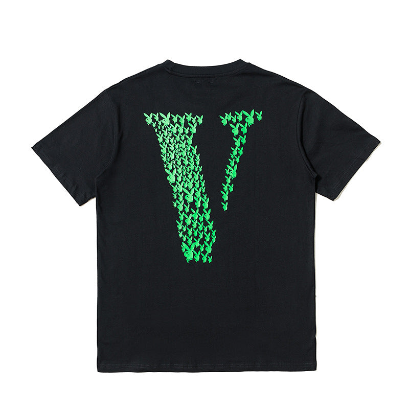 Playboi Vlone Shirt Couple Short Sleeve T-shirt