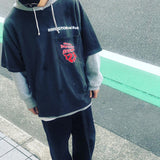 Rrr123 Hoodie Joint Fog Short Sleeve Make Old Ripped Loose T-shirt