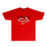 Amiri T Shirt Short Sleeve T-shirt Blouse Summer