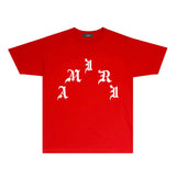 Amiri T Shirt Short Sleeve T-shirt Blouse Summer