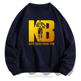 In Memory of Kobe T Shirt Men's Autumn Oversized Loose Coat Clothes