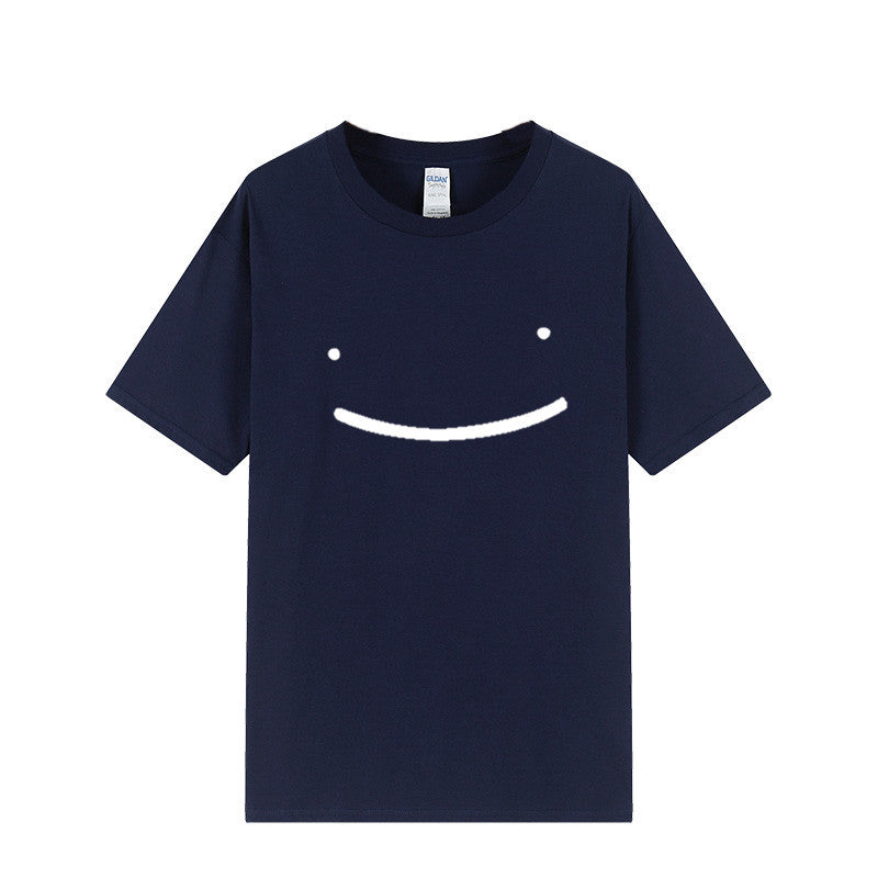 Dreamwastaken Novelty Hoodies Dream Merch Shirt 2D Printed Short Sleeve Round Neck Loose T-shirt