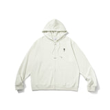 Black Rose Hoodie Philtrum Rose Embroidery Cardigan Hoodie