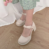 Nude Block Heel Sandals Bow High Heels