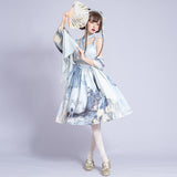 Gothic Lolita Harajuku Style Clothing Chinese Style Lolita Dress JSK Chinese Style Han Elements Skirt for Women