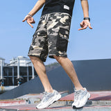 Men Shorts Men's Summer Loose Thin Sports Shorts
