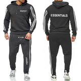 Fear Of God Fog Essentials Hoodie & Sweatpant 2 Piece Set For Men And Women