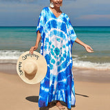 Women Bohemian Dress Women's Summer Loose Beach Dress