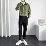 Men Shirts Long Sleeve Shirt