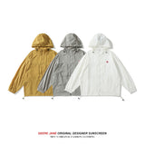 Men Sun Protection Dressing Loose Hooded Outdoor Sun-Proof Clothes Men's Summer