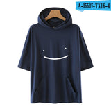 Dreamwastaken Novelty Hoodies Dream Merch Shirt Loose Print Fashion Loose Hooded T-shirt Short Sleeve Top