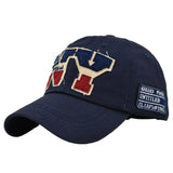 Yankee Baseball Cap Baseball Cap  Embroidered Baseball Cap Sun Hat