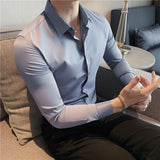 Men's Shirt Spring Men's Long-Sleeved Shirt Repair