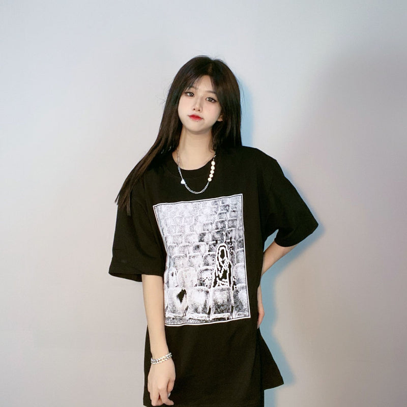 Cavempt CE Cave @ MPT Printed Men's and Women's Short-Sleeved T-shirt