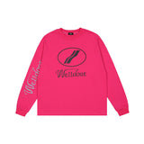 We11done Hoodie Letter Loose Loose Casual Spot round Neck Sweater