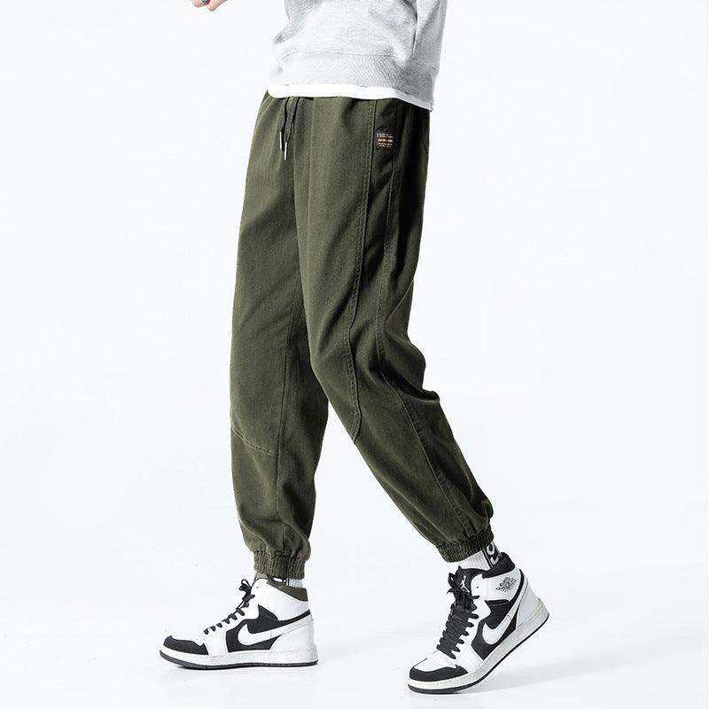 Men Cargo Pants Casual Pants Men's Spring and Autumn Fashion Brand Loose Trendy Sports Pants