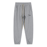Rhude Pant Embroidery Loose Retro Casual