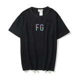 Fog T Shirt Hip Hop Style High Street Short Sleeve Tshirt Men and Women Tshirt Fear Of God