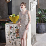The Great Gatsby Daisy Dress Banquet Evening Dress Women's Dress Fairy Style
