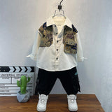 Toddler Boys Sweater Boy Shirt Coat