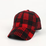 Vintage Check Baseball Cap