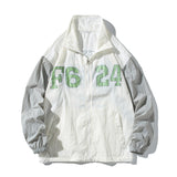 Varsity Jacket Stand-up Collar Jacket