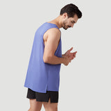 Man Tanks Marathon Running Training