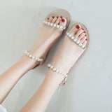 Nude Chunky Heel Sandals