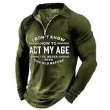 Polo Shirts Casual Long-Sleeved Shirt Trendy Men