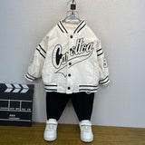 Toddler Boys Jackets Boys' Spring Baseball Jacket Children